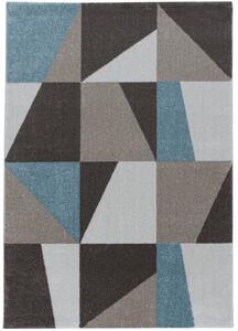 Breno Kusový koberec EFOR 3716 Blue, Modrá, Vícebarevné, 240 x 340 cm