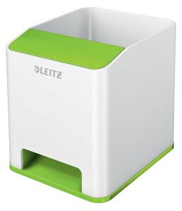 Bílo-zelený stojánek na tužky Leitz WOW