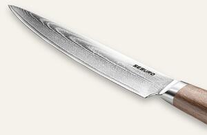 Plátkovací nůž Seburo HOGANI Damascus 195mm