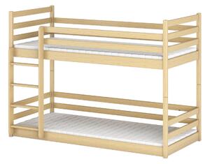 Dětská patrová postel MACY - 90x190, borovice