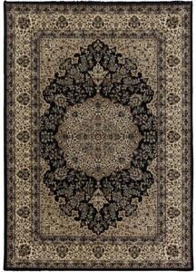 Breno Kusový koberec KASHMIR 2608 Black, Černá, Vícebarevné, 200 x 290 cm