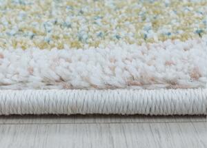 Breno Kusový koberec LUCKY 3613 White, Bílá, Vícebarevné, 120 x 170 cm