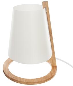 Stolní lampa s bambusovým stojanem, 20 x 20 x 20 cm