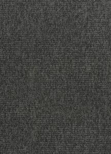 Breno Metrážový koberec PAROS 97, šíře role 400 cm, Černá, Vícebarevné
