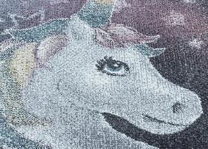 Breno Kusový koberec FUNNY 2102 Grey, Šedá, Vícebarevné, 120 x 170 cm
