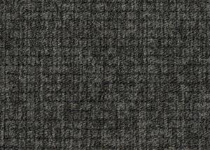 Breno Metrážový koberec PAROS 97, šíře role 400 cm, Černá, Vícebarevné