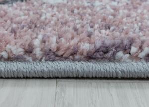 Breno Kusový koberec FUNNY 2105 Grey, Šedá, Vícebarevné, 120 x 170 cm