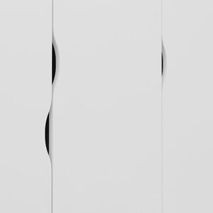 Bílá šatní skříň 147x200 cm Oslo - Tvilum