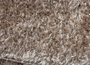 Breno Kusový koberec BRILLIANT 4200 Taupe, Hnědá, 60 x 110 cm