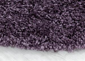 Breno Kusový koberec SYDNEY kruh 3000 Violet, Fialová, 120 x 120 cm