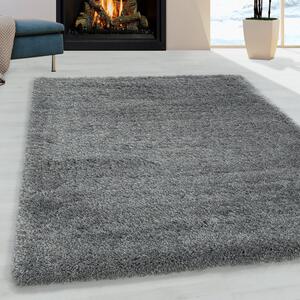 Breno Kusový koberec FLUFFY 3500 Light Grey, Šedá, 120 x 170 cm
