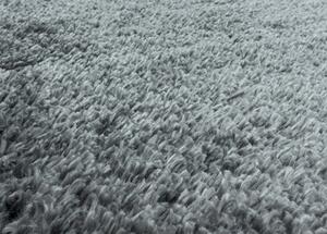 Breno Kusový koberec FLUFFY 3500 Light Grey, Šedá, 80 x 150 cm