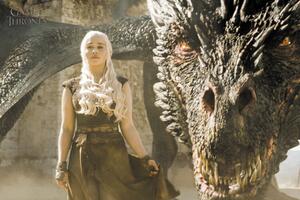 Umělecký tisk Game of Thrones - Mother of Dragons