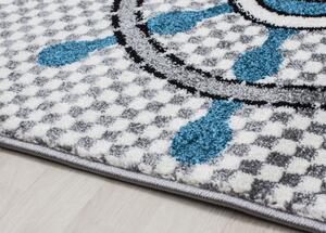 Breno Kusový koberec KIDS 510 Grey, Vícebarevné, 120 x 170 cm
