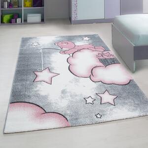 Breno Kusový koberec KIDS 580 Pink, Vícebarevné, 120 x 170 cm