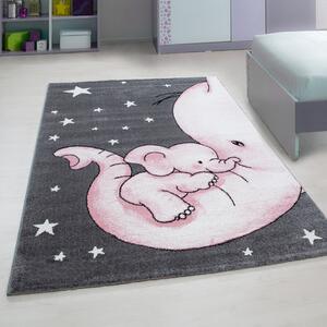 Breno Kusový koberec KIDS 560 Pink, Vícebarevné, 120 x 170 cm