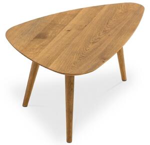 Masivní dubový konferenční stolek Cioata Oslo 80 x 50 cm