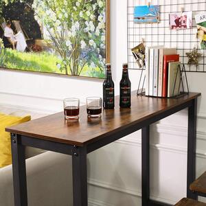 Vasagle Barový stůl 120x40x100 cm