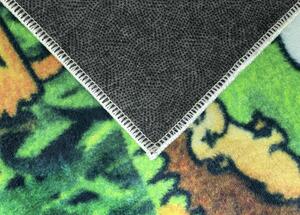 Breno Kusový koberec JOY 204/multi, Zelená, Vícebarevné, 120 x 160 cm