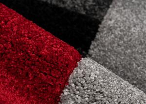 Breno Kusový koberec SWING 110/red, Červená, Vícebarevné, 80 x 150 cm