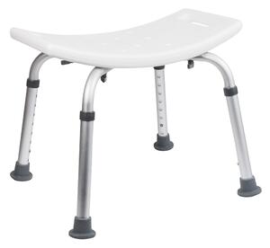 BISK Erga Handicap PRO, obdélníková židle do sprchy 495x450x560 mm, bílá, ERG-06218