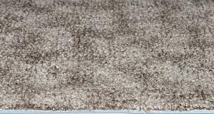 Breno Metrážový koberec DOBRO 43, šíře role 400 cm, Hnědá, Vícebarevné