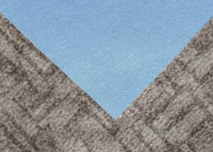 Breno Metrážový koberec DOBRO 43, šíře role 400 cm, Hnědá, Vícebarevné
