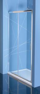 Polysan Easy Line sprchové dveře 100 cm posuvné chrom lesk/průhledné sklo EL1015