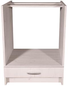 Kuchyňská skříňka pro vestavnou troubu Craft bílý 60 cm