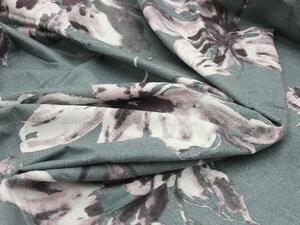 Bavlněné povlečení NARITA zelené + povlak na polštářek 40 x 40 cm Rozměr povlečení: 70 x 90 cm | 140 x 220 cm