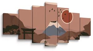 Obraz - Japonsko N⁰1 (210x100 cm)