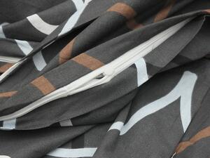 Bavlněné povlečení GIFU šedé + povlak na polštářek 40 x 40 cm Rozměr povlečení: 70 x 90 cm | 140 x 200 cm