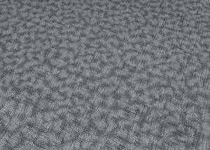 Breno Metrážový koberec DOBRO 97, šíře role 400 cm, Šedá, Vícebarevné