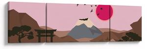 Obraz - Japonsko N⁰2 (170x50 cm)