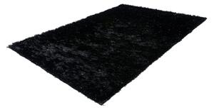 Breno Kusový koberec TWIST 600/black, Černá, 80 x 150 cm
