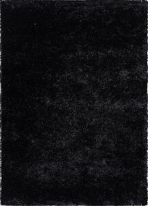 Breno Kusový koberec TWIST 600/black, Černá, 80 x 150 cm