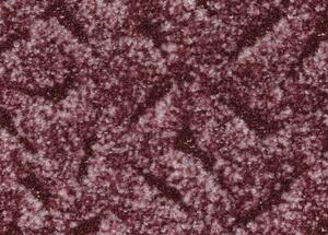 Breno Metrážový koberec LAOS 442, šíře role 400 cm, Červená, Vícebarevné