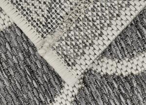 Breno Kusový koberec SUNSET 604/grey, Šedá, 80 x 150 cm