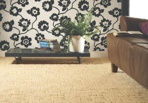 Breno Metrážový koberec DOBRO 35, šíře role 400 cm, Béžová