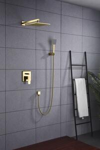 Blue Water Monaco sprchová sada pod omítku s dešťovou sprchou zlatá MON-ZKP.150Z�OTY