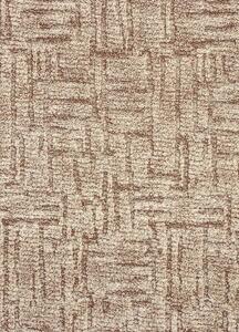 Breno Metrážový koberec DOBRO 65, šíře role 400 cm, Béžová, Vícebarevné