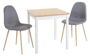 Set jídelního stolu Sydney a dvou jídelních židlí Lissy – Bonami Essentials