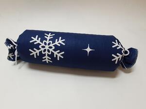 Písecké lůžkoviny Váleček - Vánoční modrý