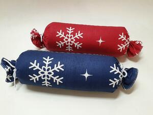 Písecké lůžkoviny Váleček - Vánoční modrý