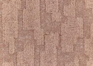 Breno Metrážový koberec DUPLO 60, šíře role 400 cm, Růžová
