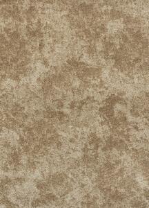 Breno Metrážový koberec PANORAMA 34, šíře role 400 cm, Hnědá