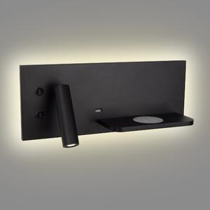 MaxLight Superior nástěnné svítidlo 2x6 W černá W0292