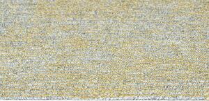 Breno Metrážový koberec SERENITY-BET 20, šíře role 400 cm, Žlutá, Vícebarevné