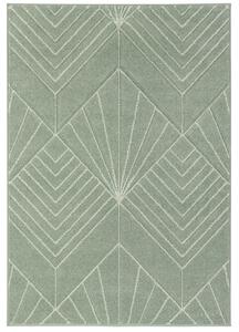Breno Kusový koberec PORTLAND 58/RT4G, Zelená, Vícebarevné, 80 x 140 cm