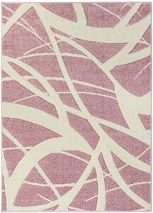 Breno Kusový koberec PORTLAND 57/RT4R, Růžová, Vícebarevné, 67 x 120 cm